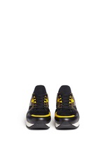 Front View -Click To Enlarge 'Belgrado' combo leather sneakers