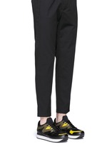 Figure View -Click To Enlarge 'Belgrado' combo leather sneakers