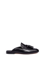 Main View -Click To Enlarge 'Paris' tassel leather slide loafers