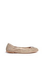 Main View -Click To Enlarge 'Felicia' suede ballet flats