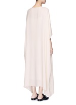 Back View -Click To Enlarge 'Likita' crepe maxi kaftan dress