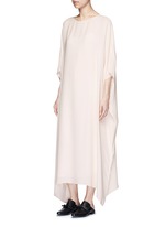 Figure View -Click To Enlarge 'Likita' crepe maxi kaftan dress