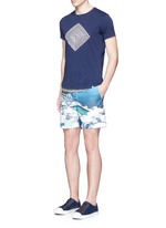 Figure View -Click To Enlarge 'OB-T Aboriginal' geometric print T-shirt