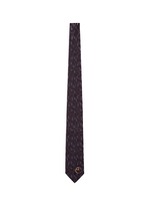 Main View -Click To Enlarge Diamond jacquard silk tie