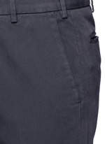 Detail View -Click To Enlarge Regular fit cotton chinos