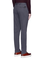 Back View -Click To Enlarge Regular fit cotton chinos