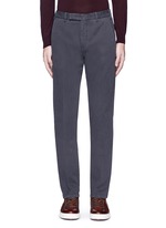 Main View -Click To Enlarge Regular fit cotton chinos