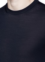 Detail View -Click To Enlarge Wool crew neck sweater