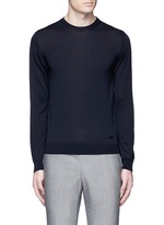 Main View -Click To Enlarge Wool crew neck sweater