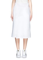 Main View -Click To Enlarge 'HY' structured wrap skort