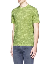 Front View -Click To Enlarge 'DPM Camouflage' print T-shirt