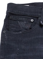 Click To Enlarge 'Skate' distressed slim fit jeans