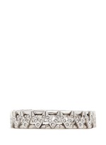 Main View -Click To Enlarge 'VIWY' crystal bead cutout elastic bracelet