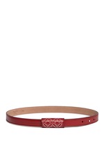 Main View -Click To Enlarge 'Arabesque' stud leather belt