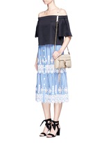 Figure View -Click To Enlarge 'M.A.C.' mini leather crossbody bag
