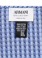 Detail View -Click To Enlarge Diamond jacquard silk pocket square