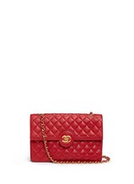 Main View -Click To Enlarge Vintage Chanel quilted leather CC lock flap bag