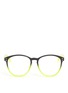 Main View - Click To Enlarge Main View - Click To Enlarge - Matthew Williamson - Two-tone rounded plastic optical glasses