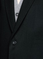 Detail View -Click To Enlarge 'Charles' wool-cashmere coat
