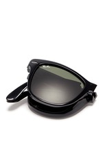 Detail View -Click To Enlarge 'Wayfarer Folding Classic' acetate sunglasses