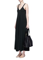 Click To Enlarge 'Cynnie Sling' grainy leather bucket bag