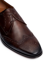 Detail View -Click To Enlarge 'Alameda' brogue leather Derbies
