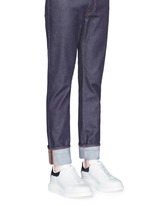 Figure View -Click To Enlarge 'Larry' chunky outsole leather sneakers