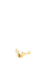 Main View -Click To Enlarge Brass hands nutcracker