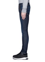 Detail View -Click To Enlarge 'Fit 1' dark wash skinny jeans