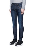 Front View -Click To Enlarge 'Fit 1' dark wash skinny jeans