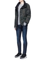 Figure View -Click To Enlarge 'Fit 1' dark wash skinny jeans