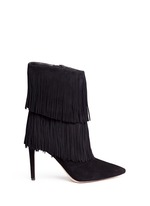Main View -Click To Enlarge 'Belinda' fringe suede boots