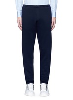 Main View -Click To Enlarge Elastic waist and cuff jogging pants