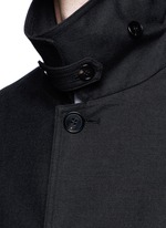 Detail View -Click To Enlarge Zip vent car coat