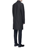 Back View -Click To Enlarge Zip vent car coat