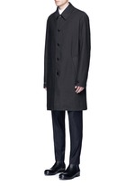Front View -Click To Enlarge Zip vent car coat