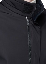 Detail View -Click To Enlarge High neck puffer jacket