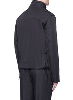 Back View -Click To Enlarge High neck puffer jacket