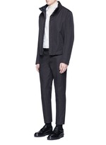 Figure View -Click To Enlarge High neck puffer jacket