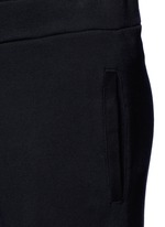 Detail View -Click To Enlarge Rib cuff jogging pants