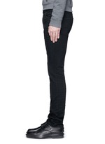 Detail View -Click To Enlarge Raw denim slim fit jeans
