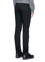 Back View -Click To Enlarge Raw denim slim fit jeans