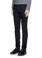 Front View -Click To Enlarge Raw denim slim fit jeans