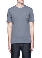 Main View -Click To Enlarge Zip chest pocket T-shirt