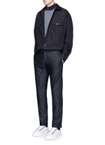 Figure View -Click To Enlarge Zip chest pocket T-shirt