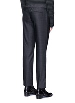 Back View -Click To Enlarge Drawstring wool pants