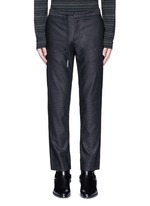 Main View -Click To Enlarge Drawstring wool pants