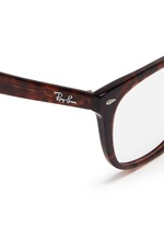 Detail View -Click To Enlarge 'RX5305' tortoiseshell square optical glasses