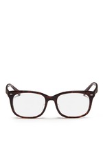 Main View -Click To Enlarge 'RX5305' tortoiseshell square optical glasses