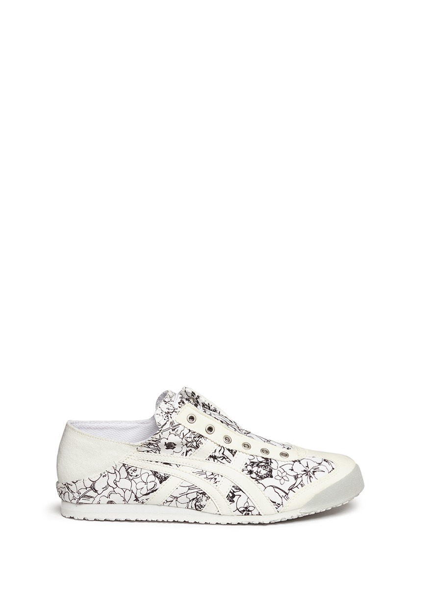 onitsuka tiger flower print